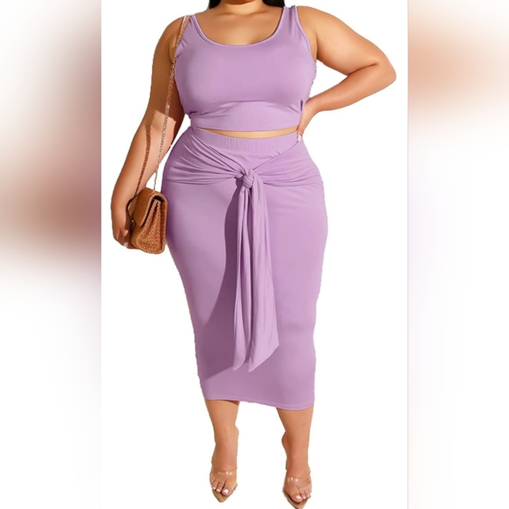 MRSFITOK Plus 2 Piece Outfit